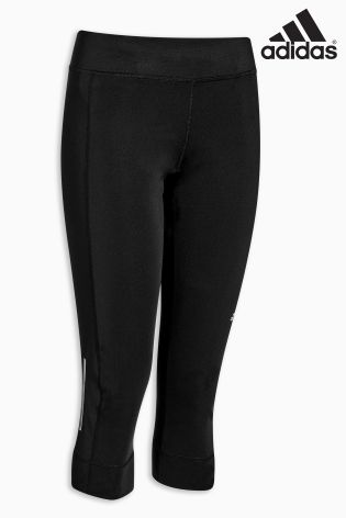 adidas Black Run 3/4 Tight